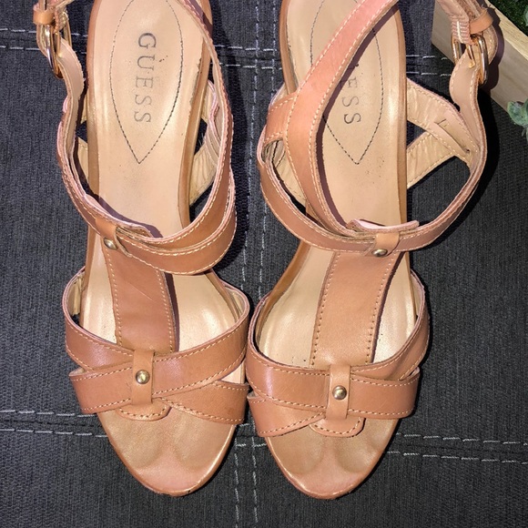 GUESS Nude Wedges - Picture 4 of 7